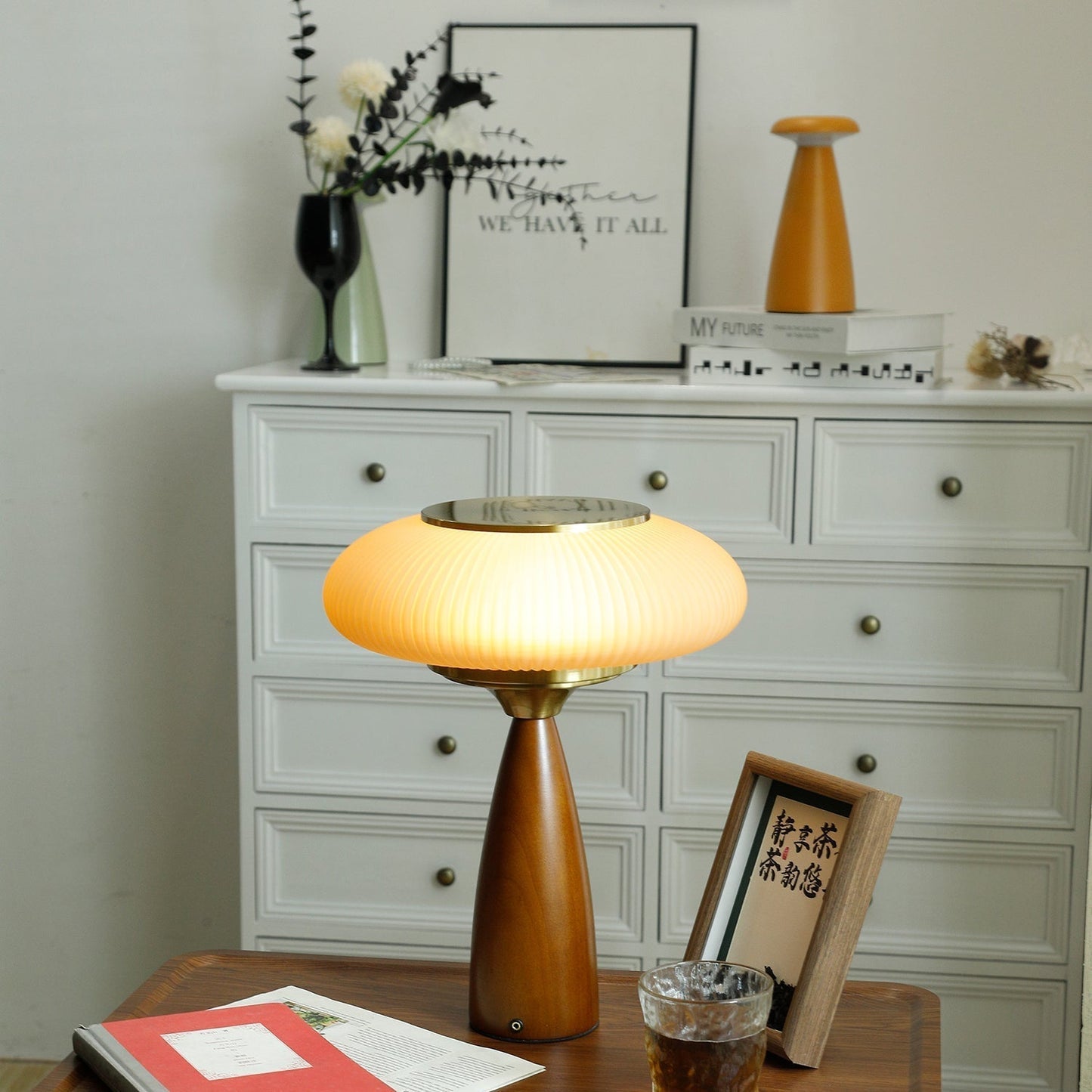 Lampe à poser en bois Cielo