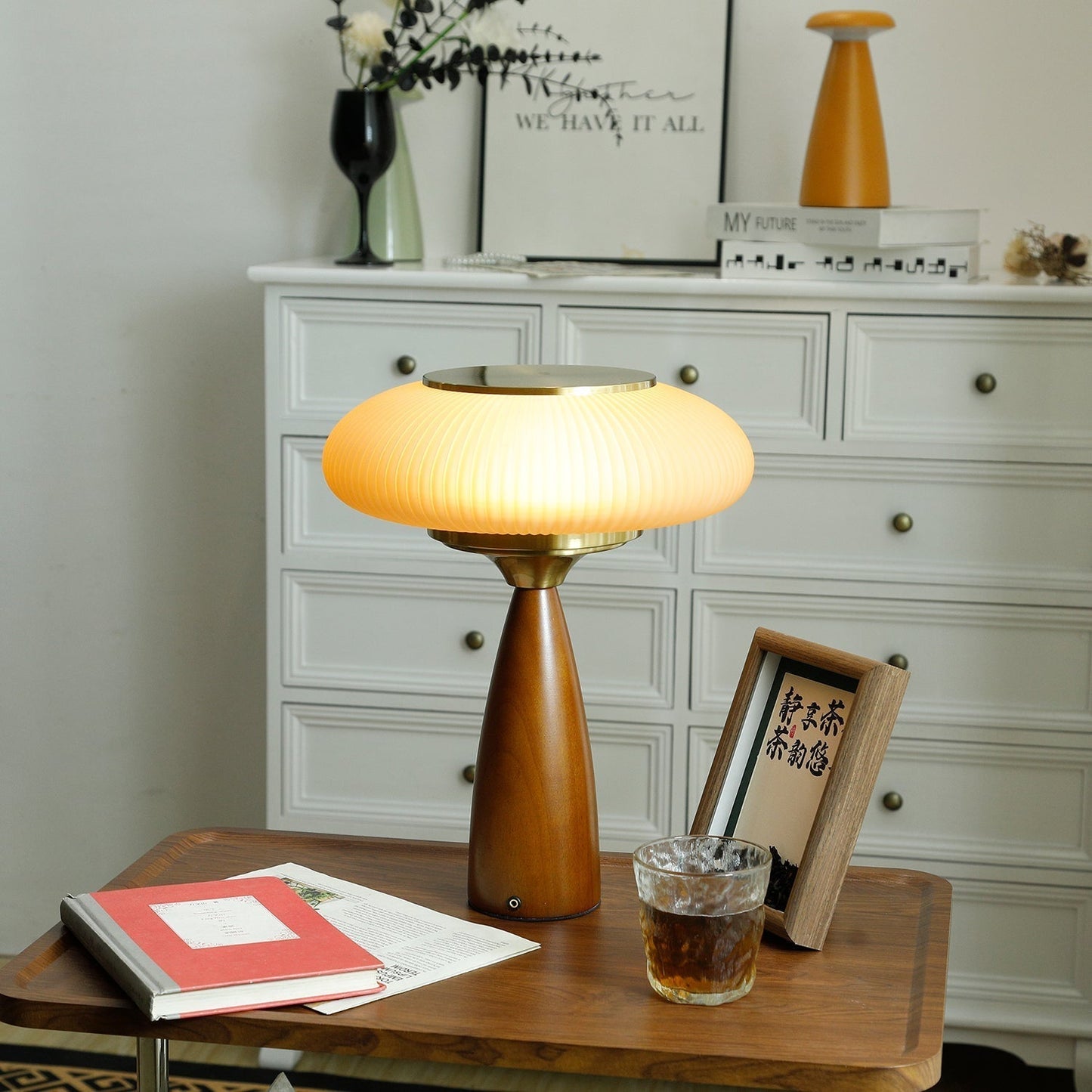 Lampe à poser en bois Cielo