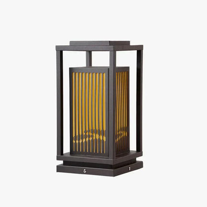 Cage Poteau Lumière Lampe solaire d'extérieur